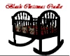 Black Christmas Cradle