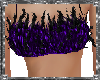 Purple Black Feather