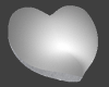 Chair Grey heart