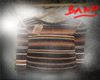vint striped 70s sweater