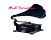 Etched T Blue gramophone
