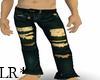 Gold Ripped Jeans