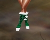 Christmas boots/green