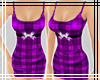 [F] Purple Holiday Dress