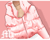 Pink ePoofy Coat
