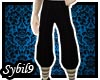 [MMO] Black Baggy Pants