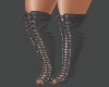 !R! Grey Laced Boots