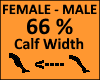 Calf Scaler 66%