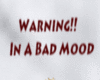 ~AS~ Bad Mood Headsign