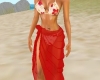 LV Flower Bikini & wrap