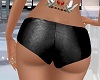 Black Leather Shorts