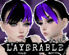 [DZ] Purple Split Bangs