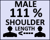 Shoulder Scaler 111 %