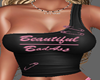 Bad  Pink/Blk Top