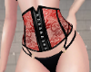 KTN Red Lace Corset LLT