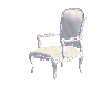 El' Pink & White Chair