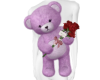 *QJ Romantic Bear Purple