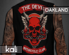 Devil vest Oakland M.C