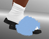 FG~ Blue Fuzzy Slippers