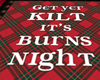 burns night floor