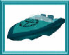 Speed Boat in Teal