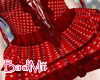 skirt junino red