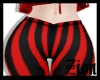 Red/Black Stripes Pants