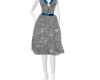 robe argenté anim