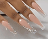 Wedding Diamond Nails