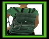 neon green backbag