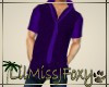 *J* Purple Poloshirt+tie