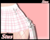 ♡Pinku Plaid Skirt♡