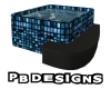 PB Blue Tile Hot Tub