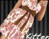 |K< Floral Dress