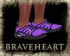 (DBH) purple sneakers