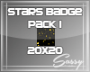 !ALL GOLD STAR BADGES