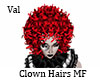 Clown Hairs MF Red