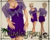 *J* Casual Dress Purple 