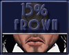 Frown 15%