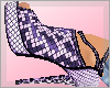 Purple High-heeled