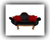 blk & red cuddle chair