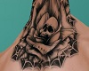 Skull Neck tattoo