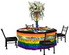 Pride guest table