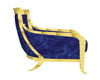 Gold n Blue Chair