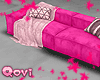 Deep Pink Couch