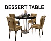 Round Dessert Table