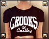 D:. Crooks Crop Top