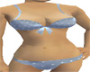 Blue star bikini