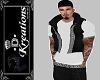 Black Denim Vest