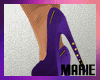 Violet Chain Heels. [M]